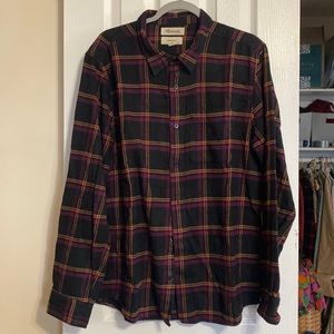 Madewell Perfect Fit Flannel Shirt
